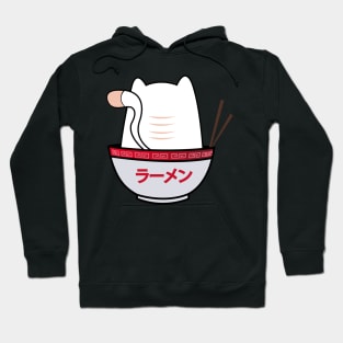 CLUMSY CAT IN THE RAMEN BOWL Hoodie